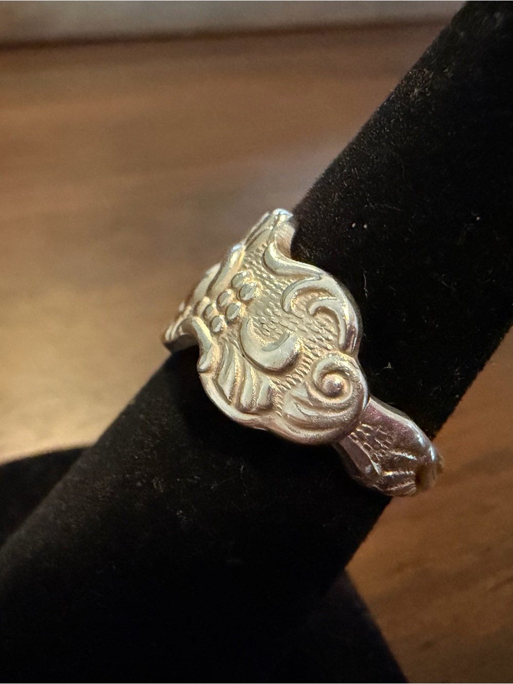 Handmade Spoon Ring - Picture 3 of 12